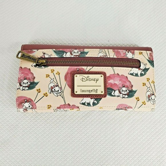 Loungefly Disney Aristocats Convertible Backpack Bonjour Marie Purse Wallet Set - Picture 8 of 9